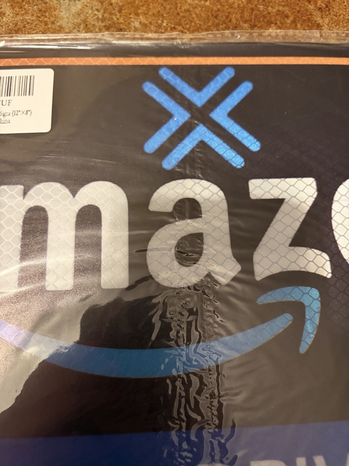 Reflective Amazon Flex Delivery Driver Magnetic Car Signs (2 Magnets)