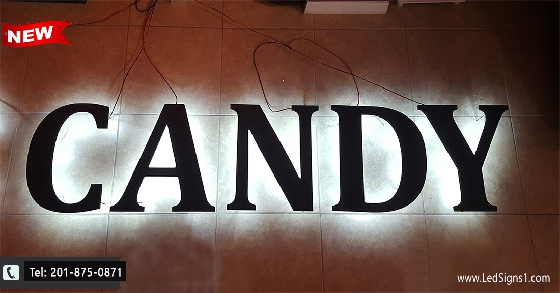 Custom made Slim Letters Led Back-Lit 22 Inches