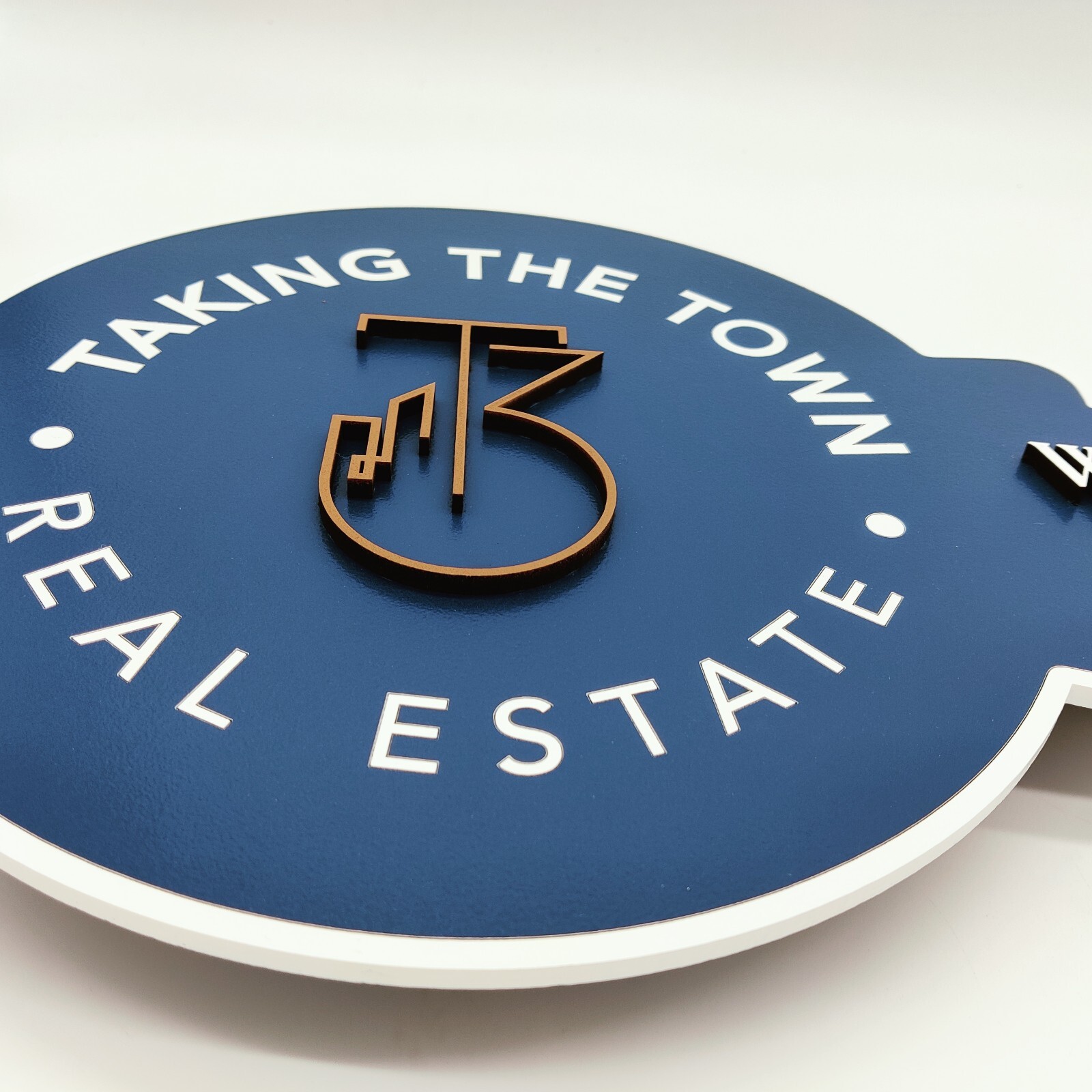 Custom Skyline Sold Key Sign, Closing Gift for Realtors, Realtor Marketing Key