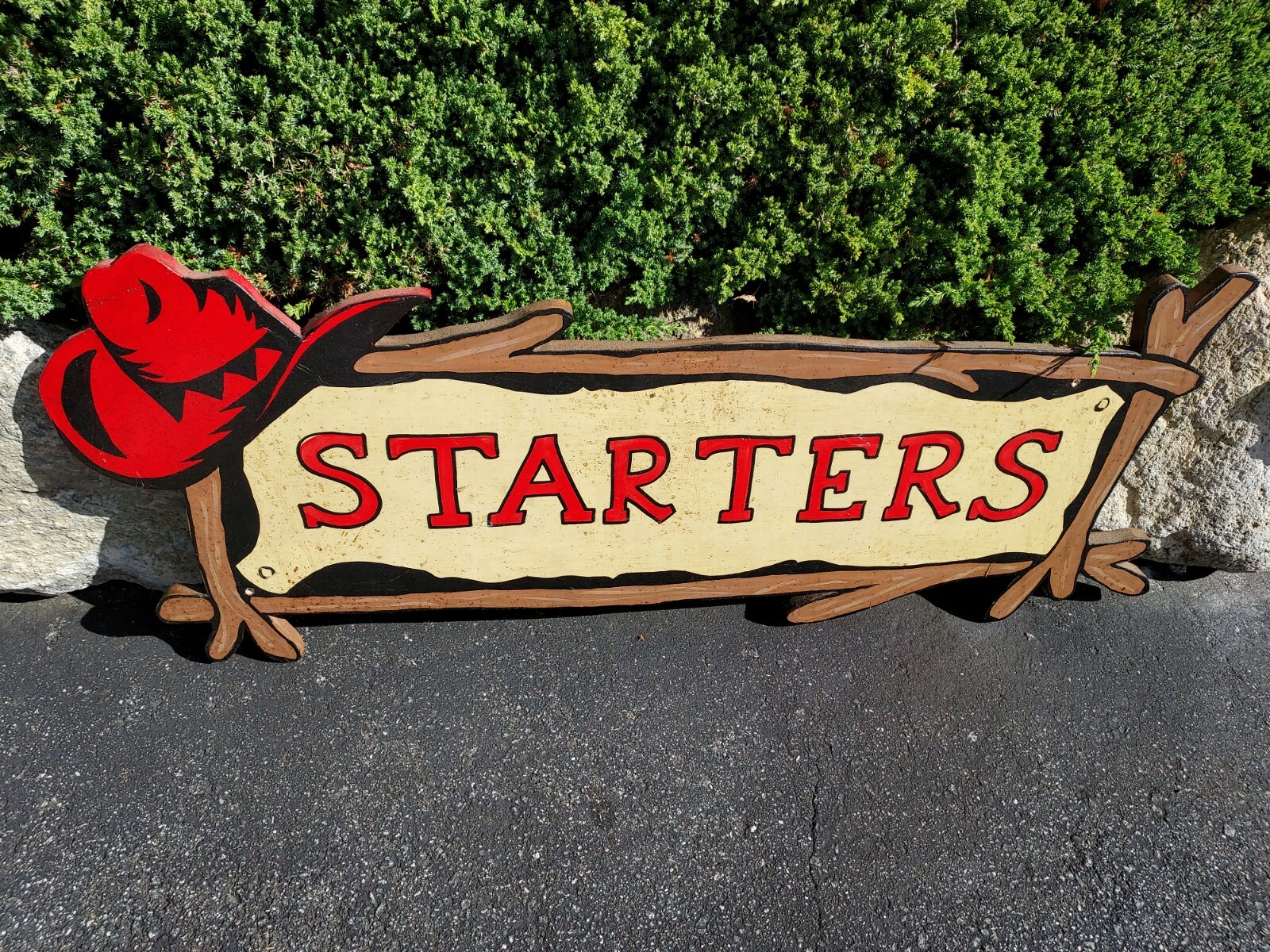 Restaurant Signs and Blackboard