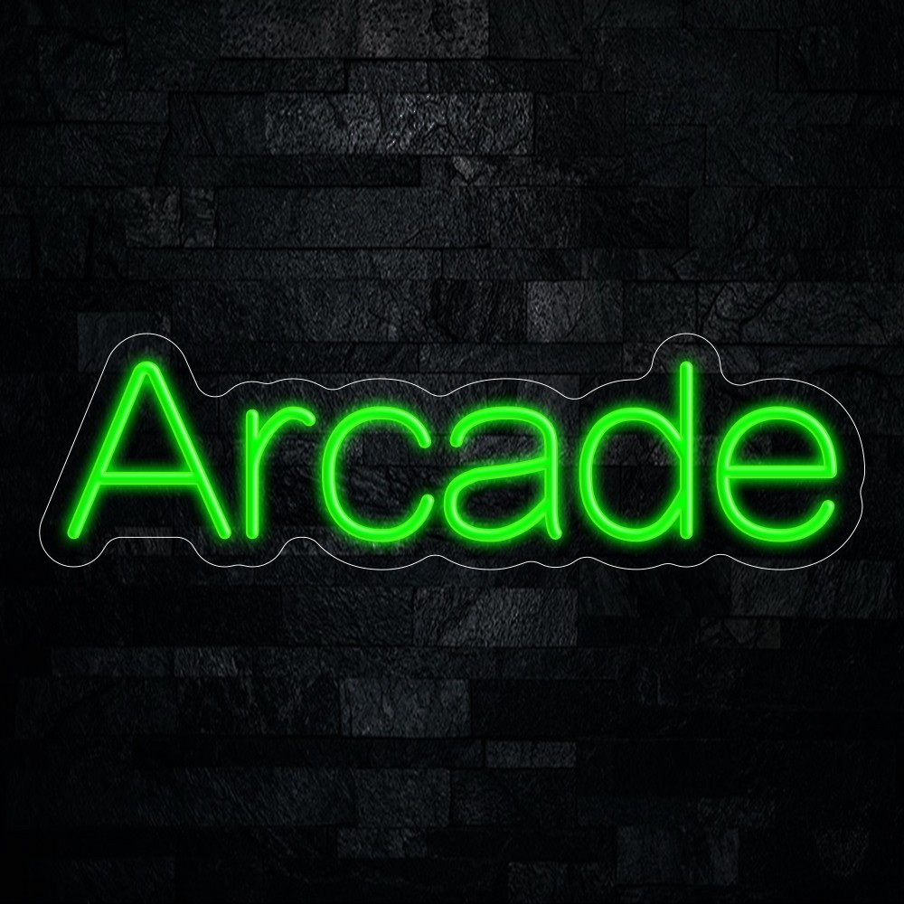 Arcade LED Neon Sign 21″L x 6″H #20107