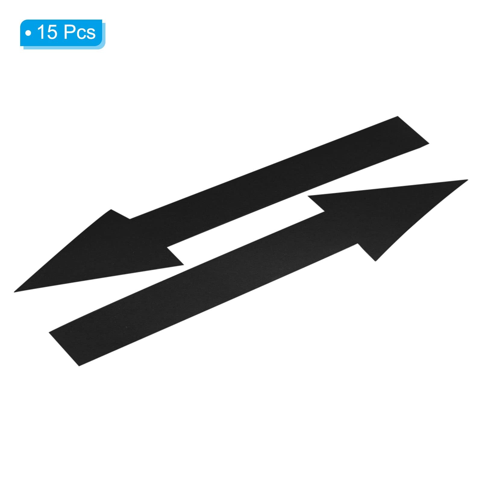 8″x2″ Arrow Sticker, 15 Pack PVC Removable Self Adhesive Waterproof Large Arr…