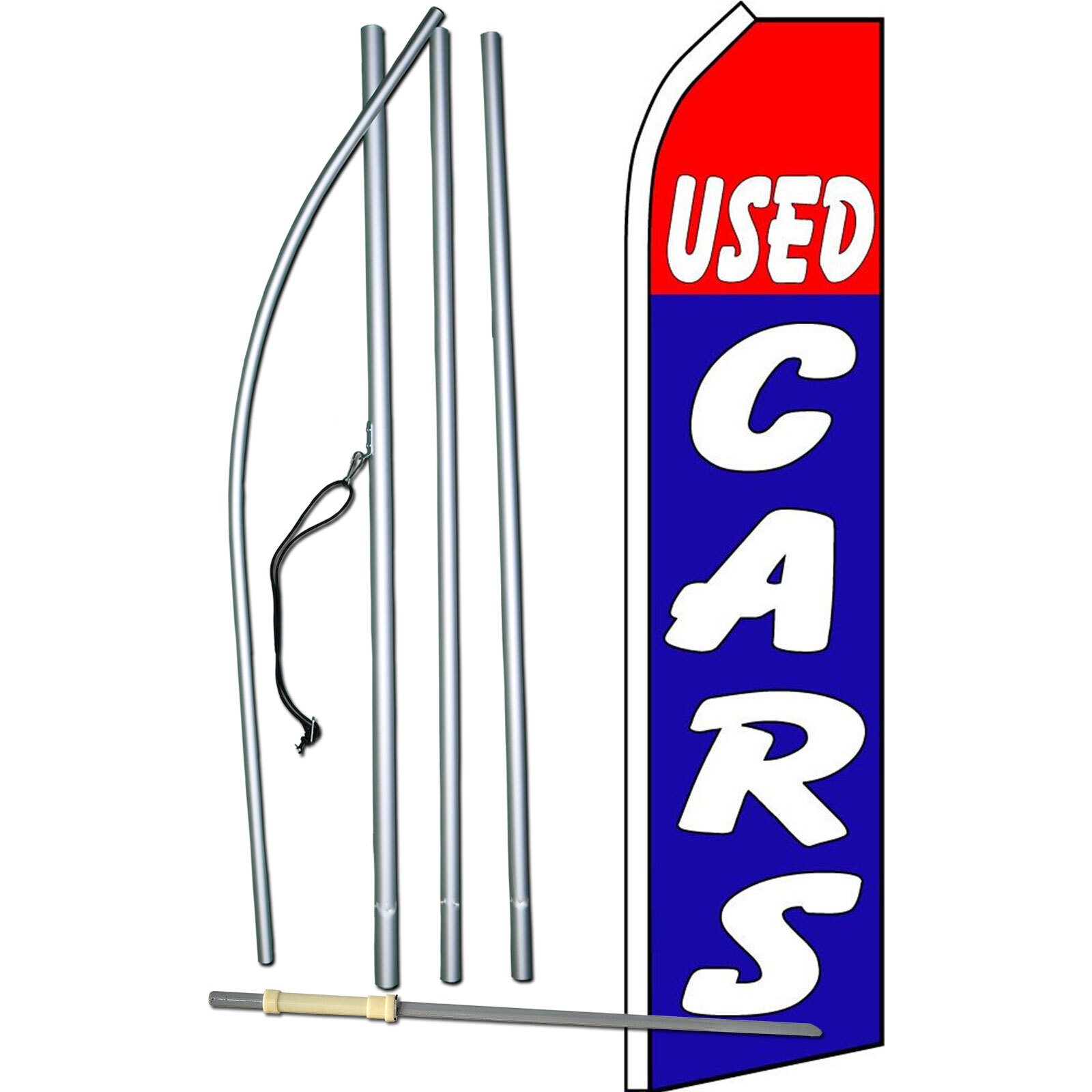Used Cars Swooper Flag Kit