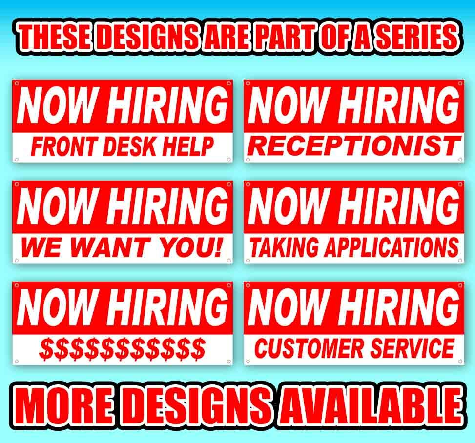 NOW HIRING ACCOUNTANT Advertising Vinyl Banner Flag Sign Many Sizes USA SB07711
