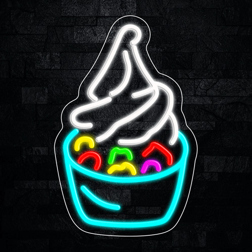 Yogurt LED Neon Sign 11″L x 17″H #32900
