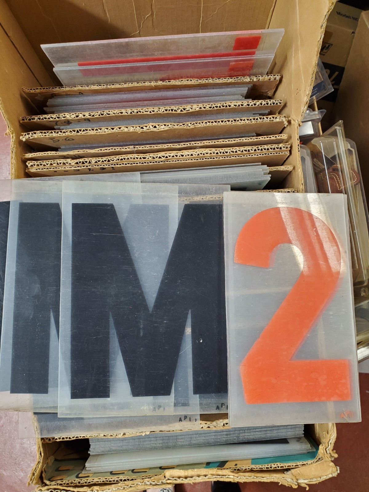 244 Vintage Plastic Marquee Changeable Outdoor Sign 8″ Letters & Numbers 9″Board