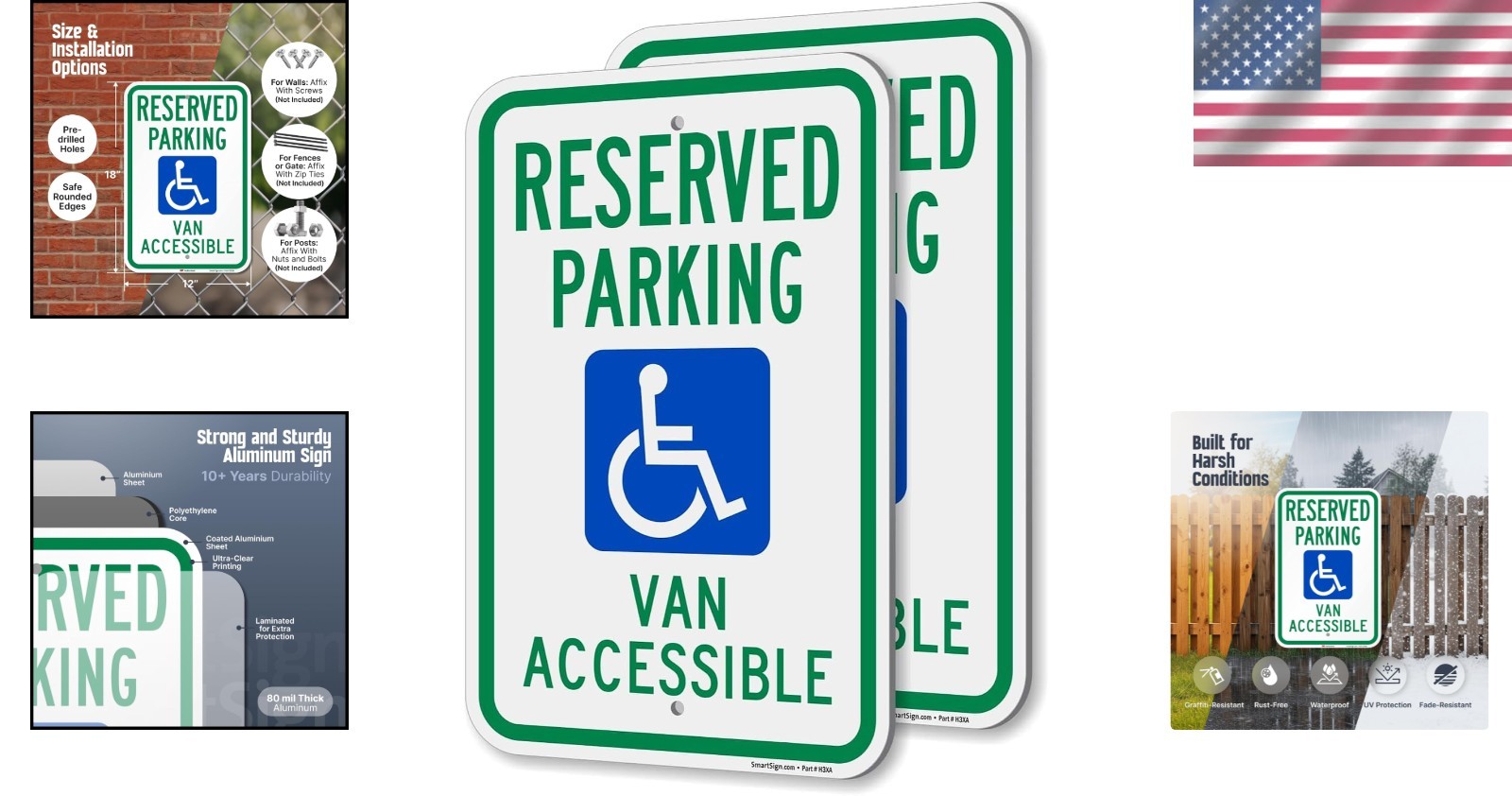 18×12 Inch Aluminum Composite Sign