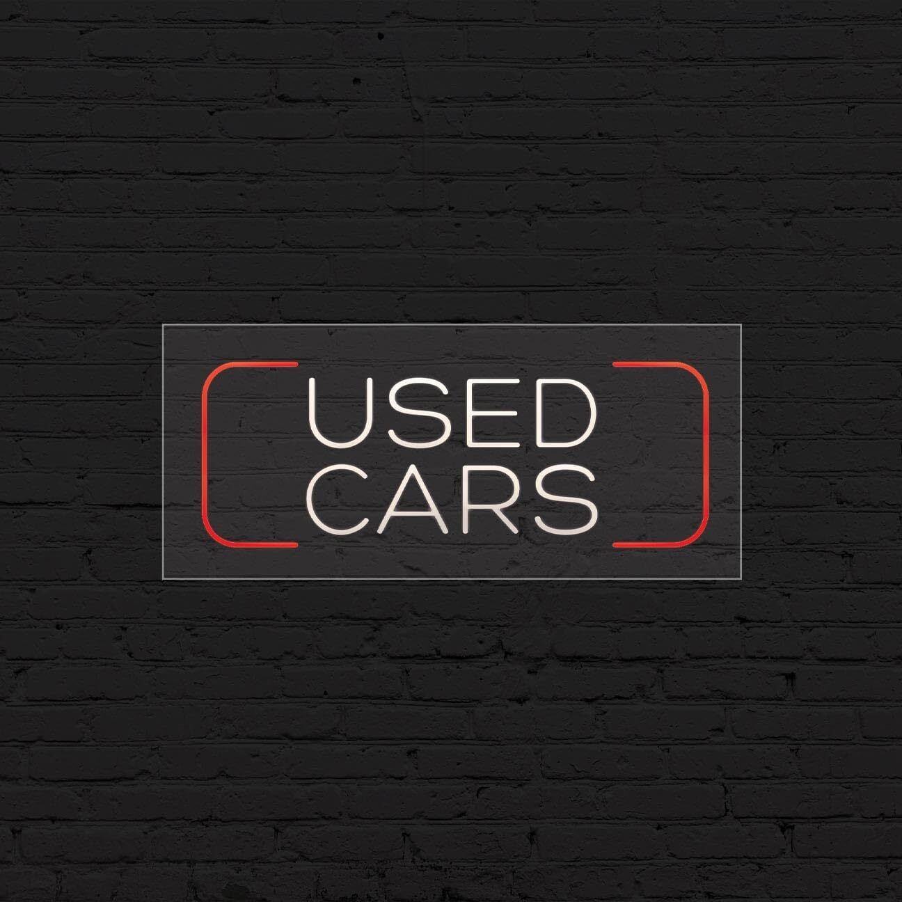 Used Cars Sign for Business Displays | LED Flex Neon | 32″W x 13″H x 1″D
