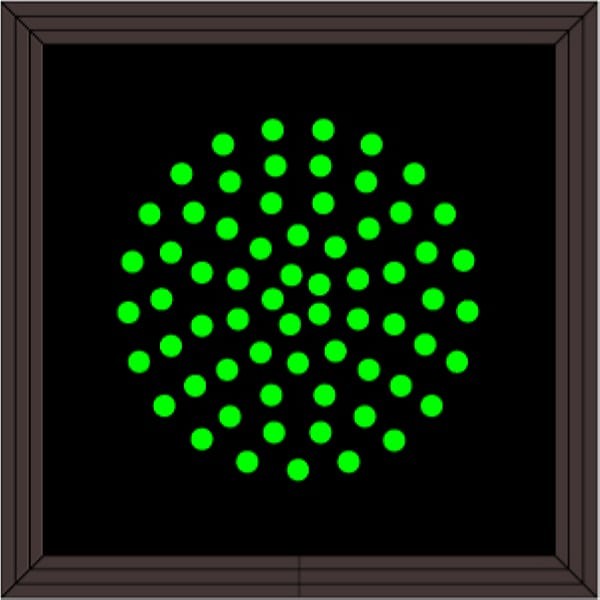 Signal-Tech 36413 TCL77G-224/12-24VDC Indicator Dot Single Flashing Green