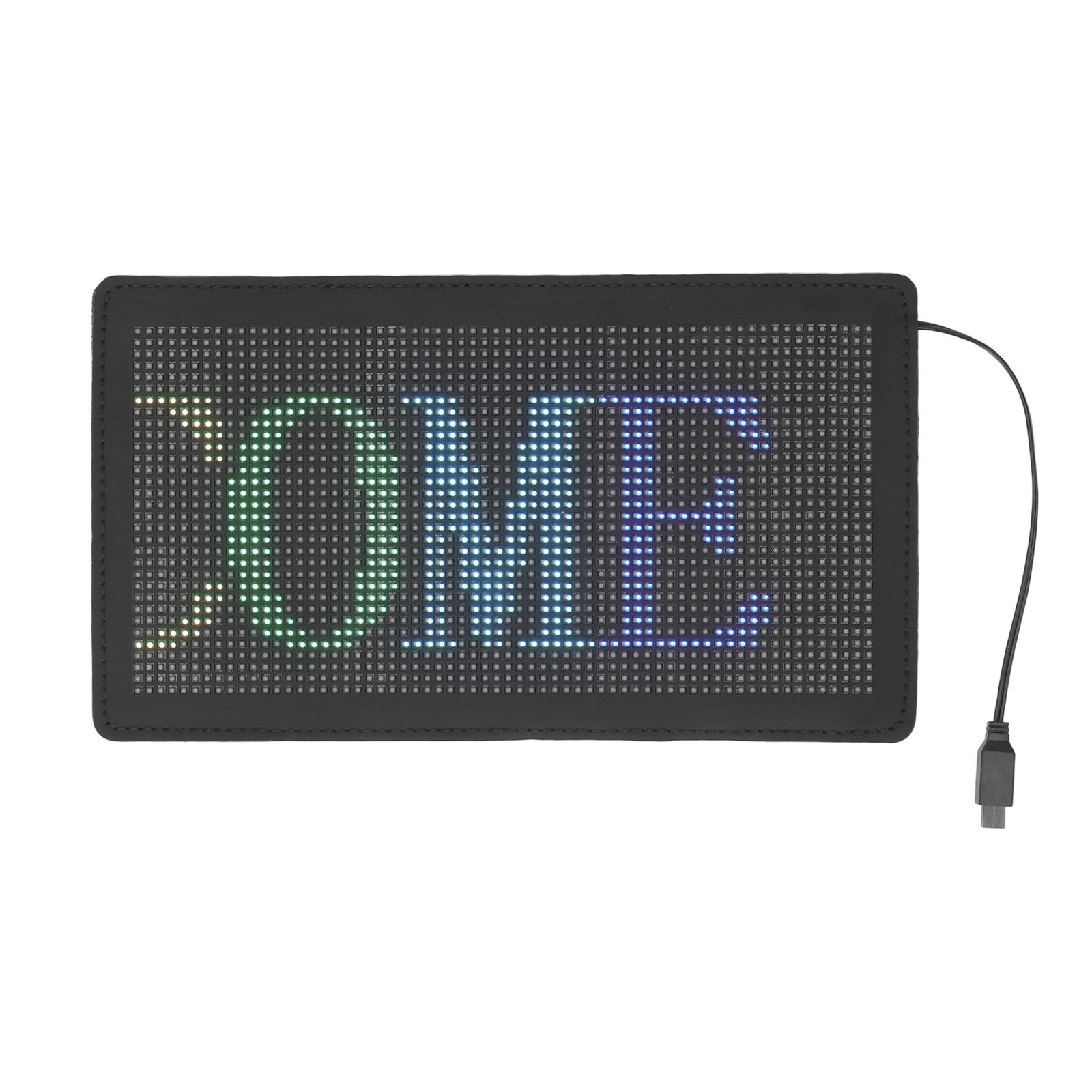 Scrolling LED Car Sign APP Control Flexible Display Screen 32×64 Resolution DC5V