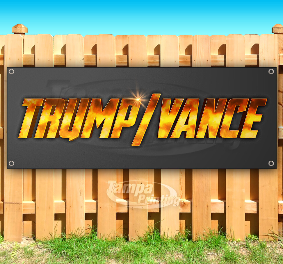 TRUMP VANCE 2024 MAGA FJB Banner Flag Sign Vinyl SB00049