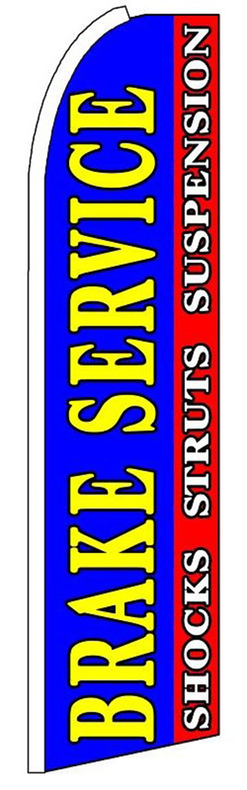 Brake Service Flag Flutter Feather Banner Swooper Shocks Struts Suspension
