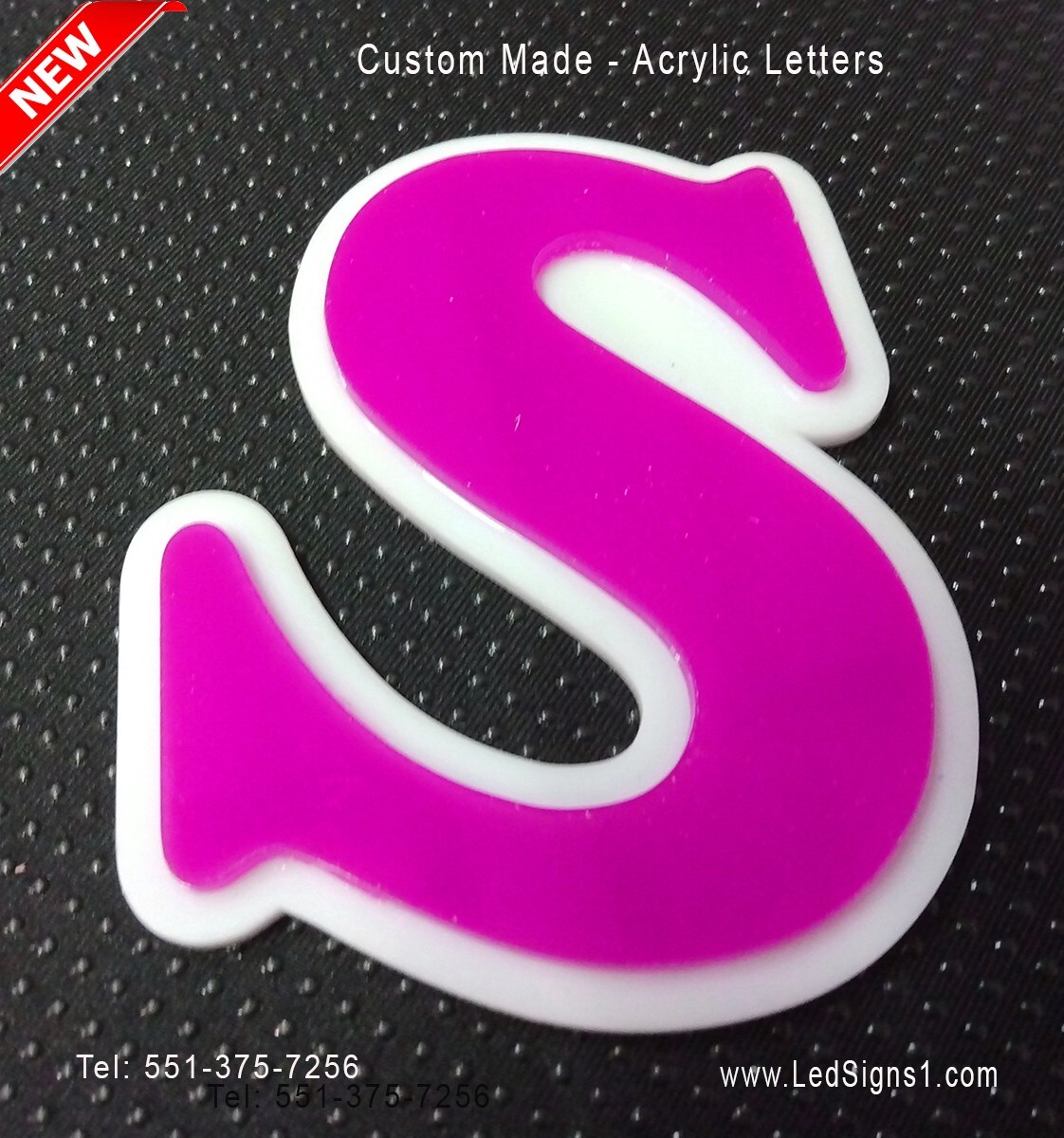 Custom Made Laser cut Acrylic Letters – Business Signage 2 Layer