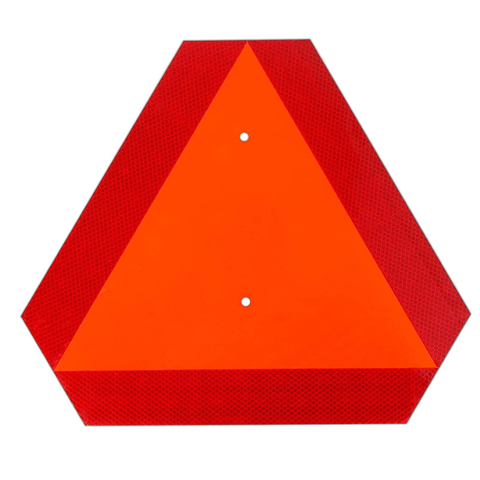 Reflective Slow Moving Vehicle Sign,Slow Moving Vehicle Triangle – 14″x16″ 80 M
