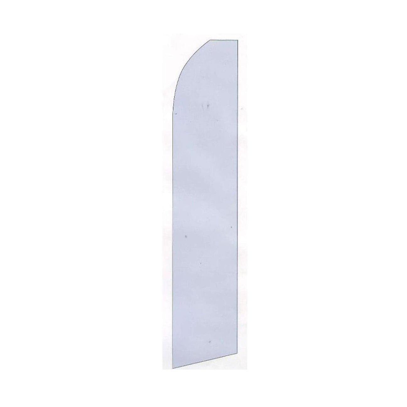 Solid Sky Blue Swooper Flutter Feather Flag | 3ft W x 11.5ft Tall
