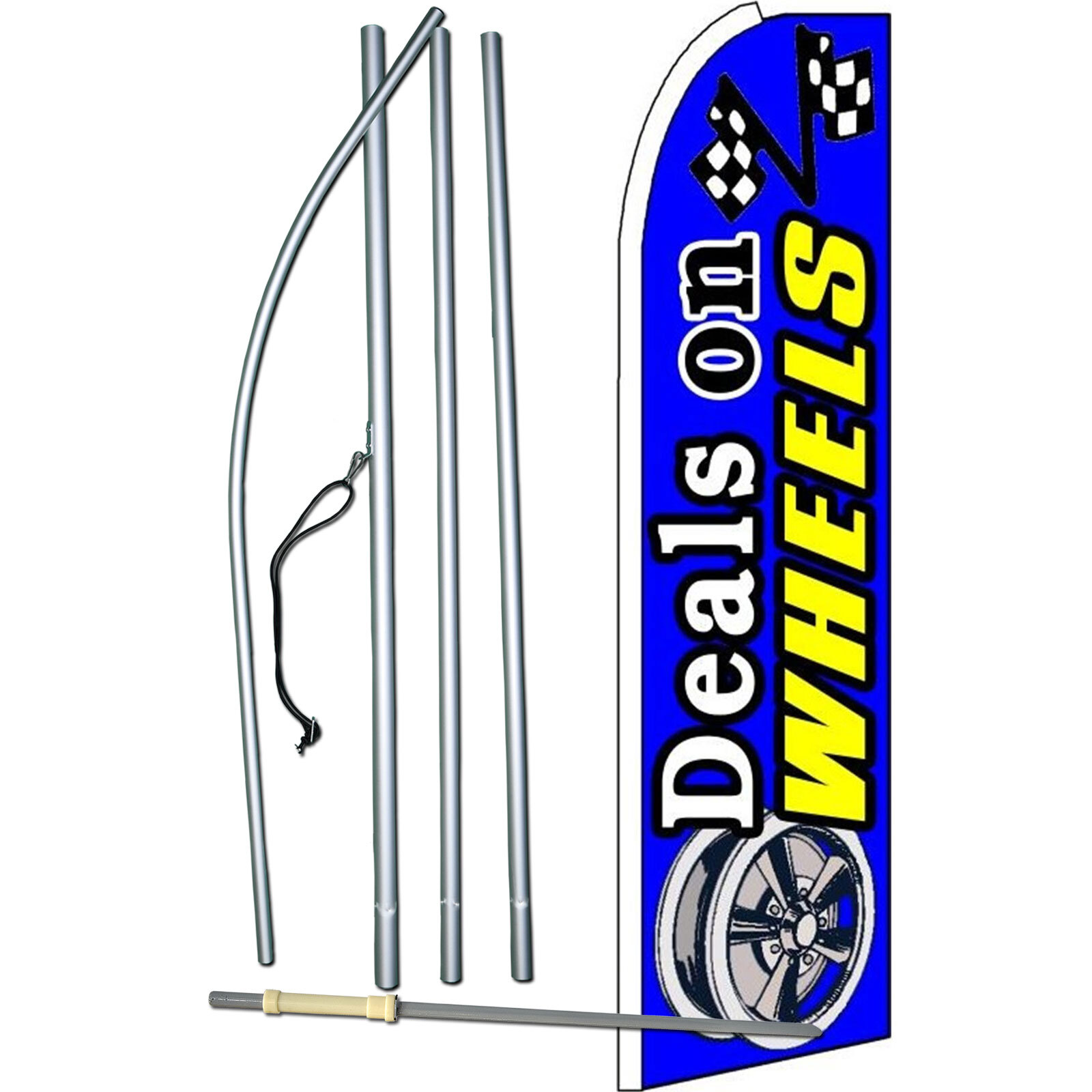 Deals On Wheels Complete Swooper Flag Bundle