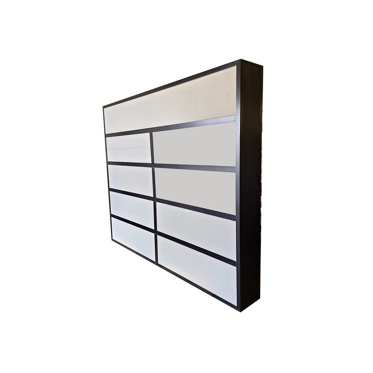 Double-Sided Monument Sign for Multiple Tenants – Customizable Design. 72x108x12