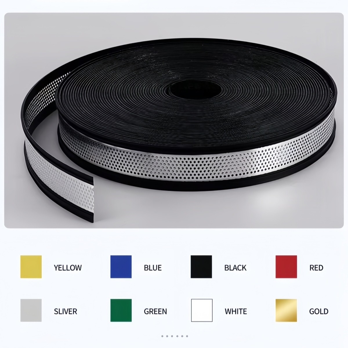 Aluminum Plastic Coils for Channel Letter Coil Punching Type Trim Cap With Edge