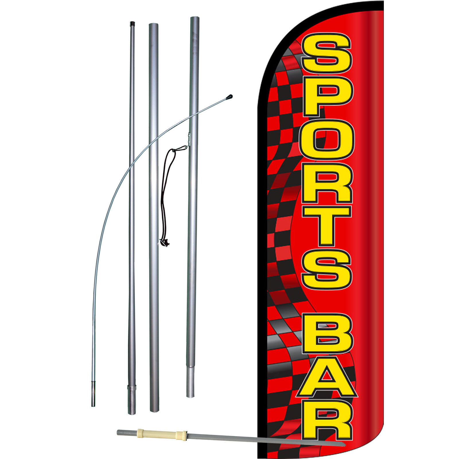 Sports Bar Complete Swooper Flag Bundle