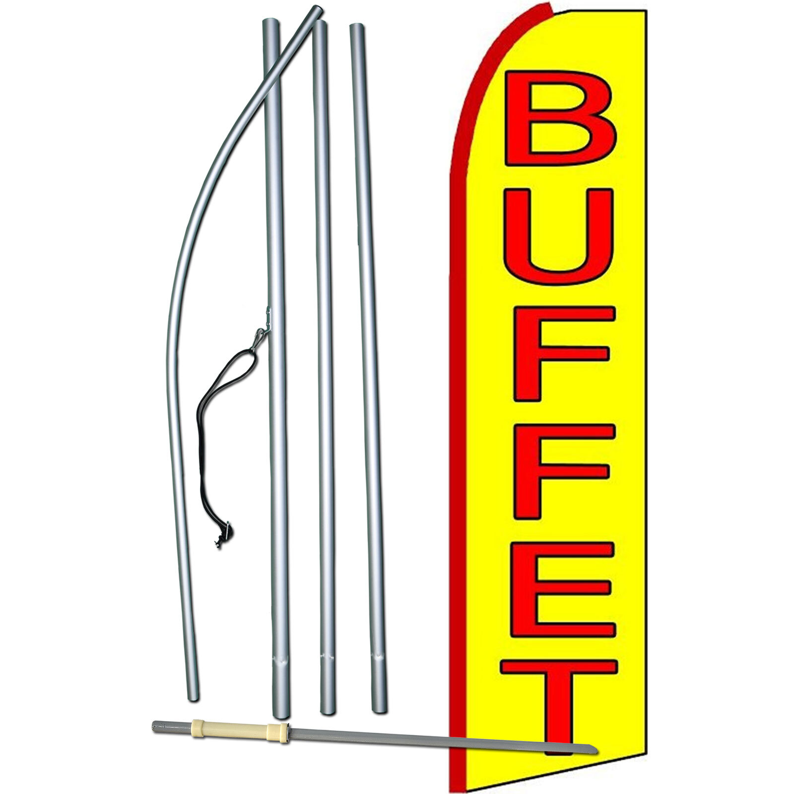 Buffet Complete Swooper Flag Bundle