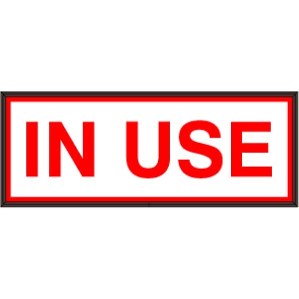 Signal-Tech 38727 SBLF718W-195R/120-277VAC IN USE Indoor LED Backlit Sign