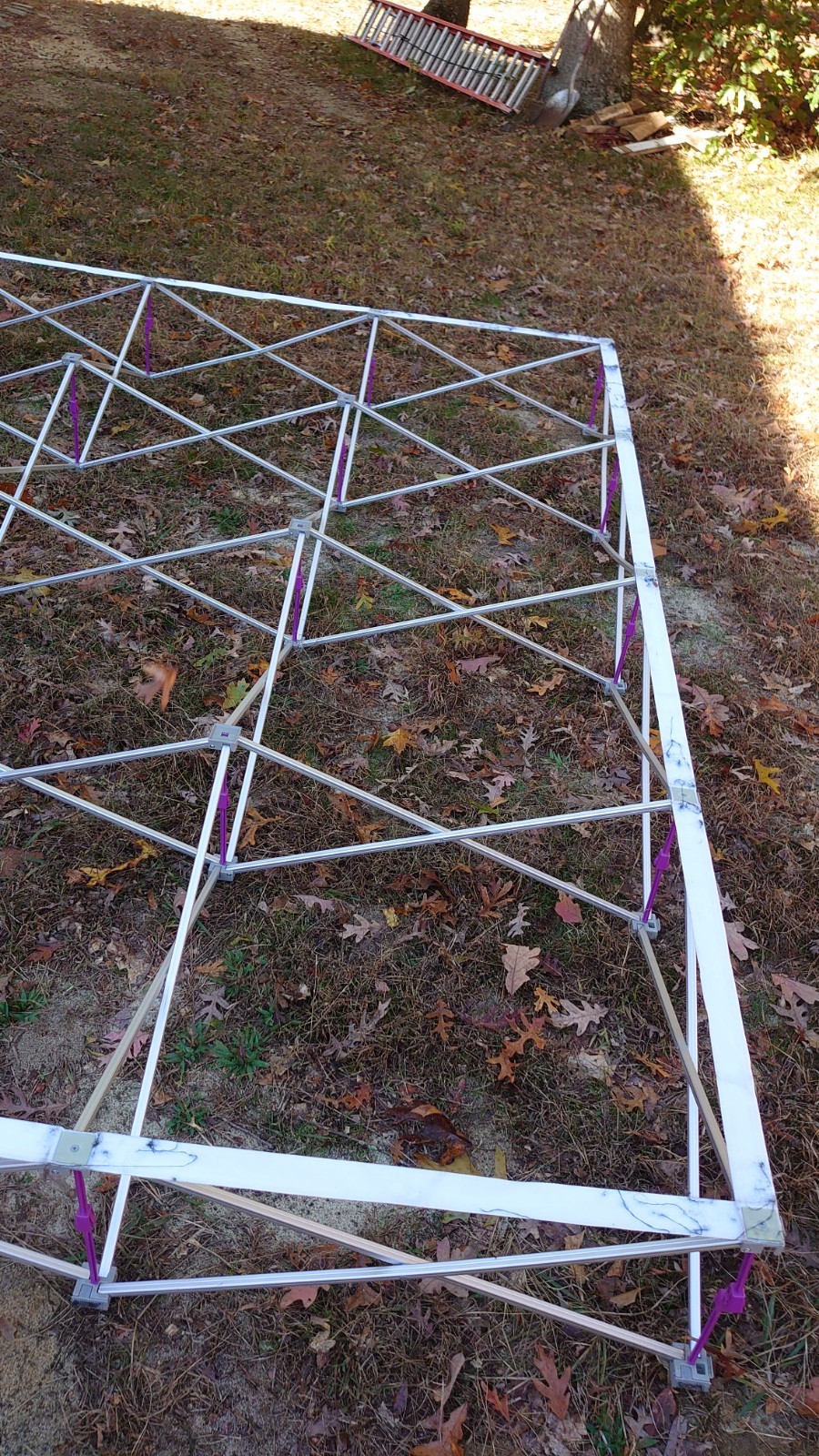 Portable Photocall Structure Collapsible Sign Display ~118inx118in Frame Only