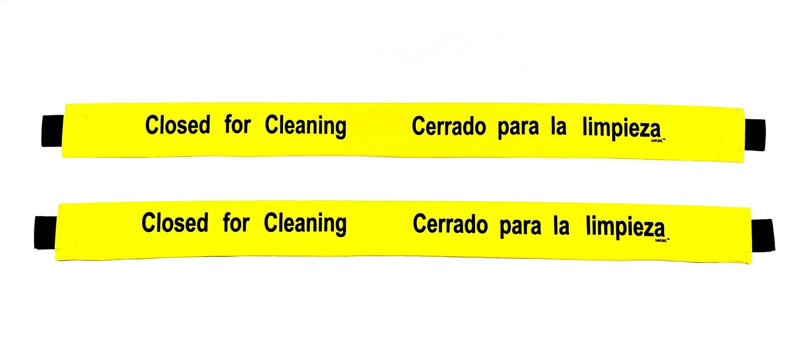 HAYLINS Restroom Closed for Cleaning Sign with Magnetic Ends (2 Pack) English…