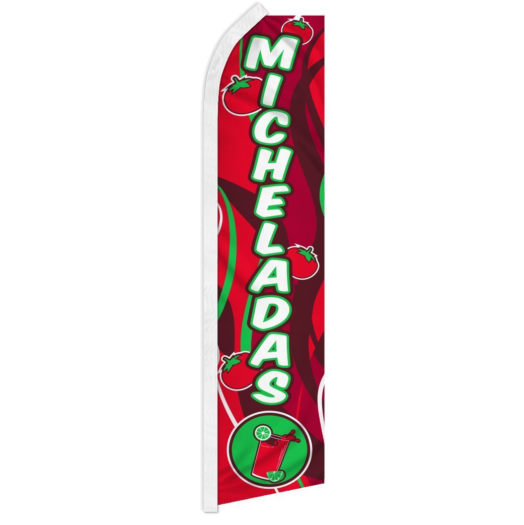 MICHELADAS advertising super flag polyester banner sign *POLE NOT INCLUDED*