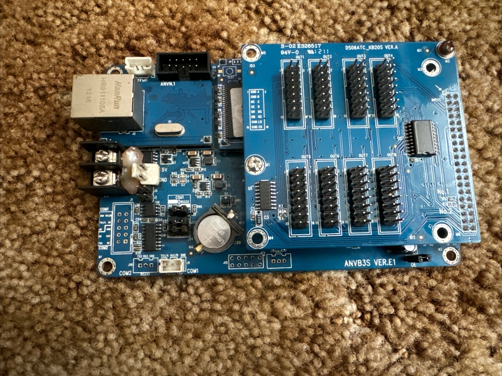 CPower 5200 LED Sign Controller Hub KB20s