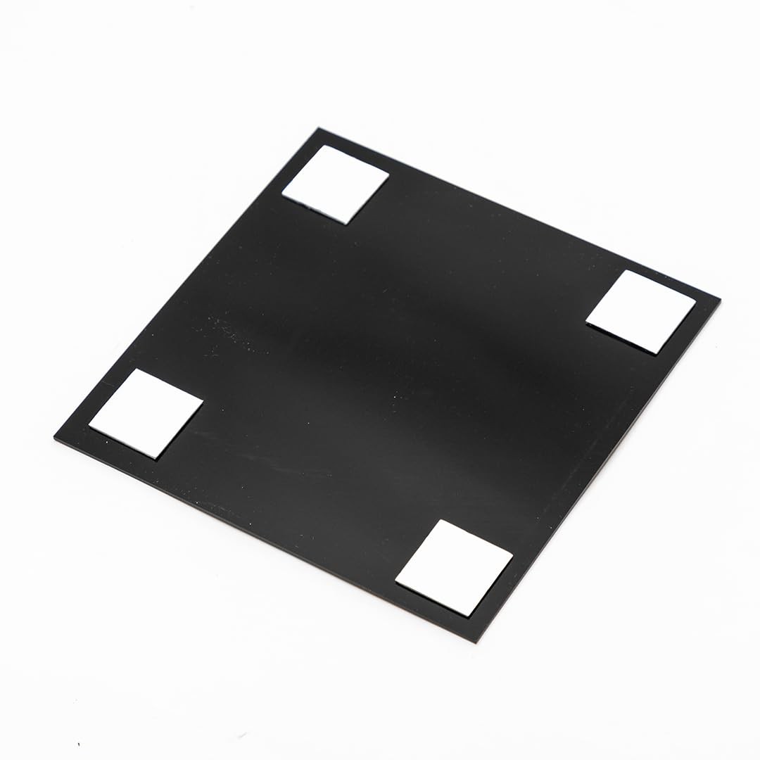 Square Employee Break Room Sign Large Brushed Silver Durable Door Marker