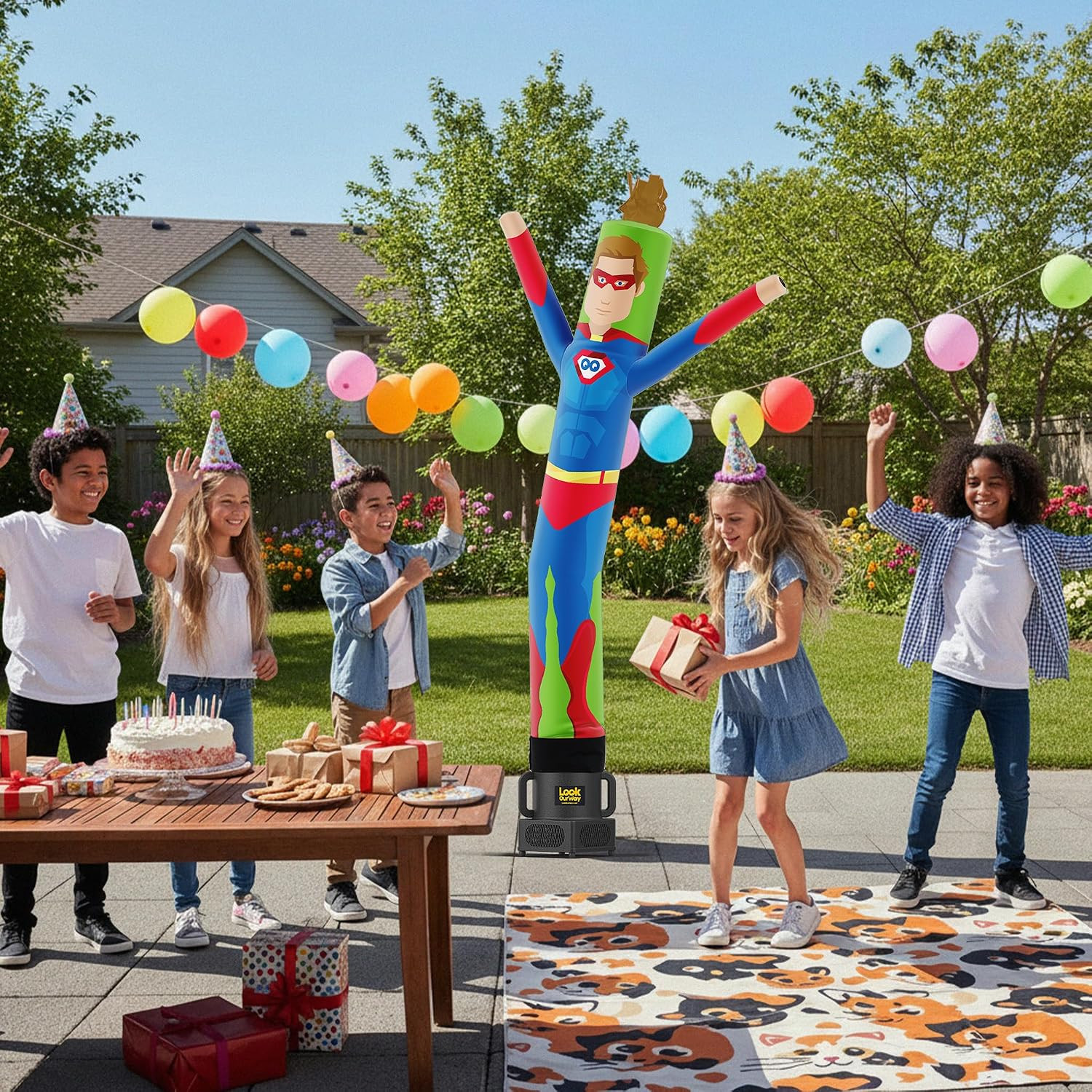 Air Dancers Wacky Waving Inflatable Tube Guy | 7Ft Tall Inflatable Advertising W