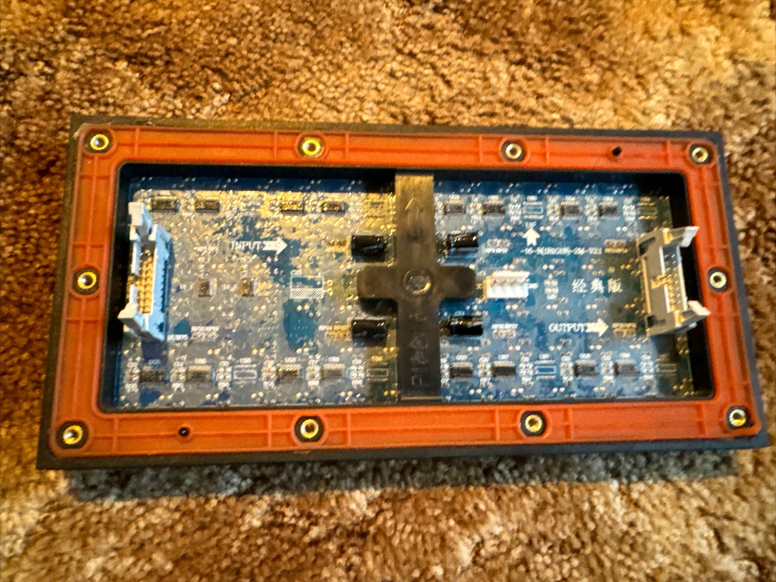 Tri Color 16 MM 16X8 Led Sign Module P16