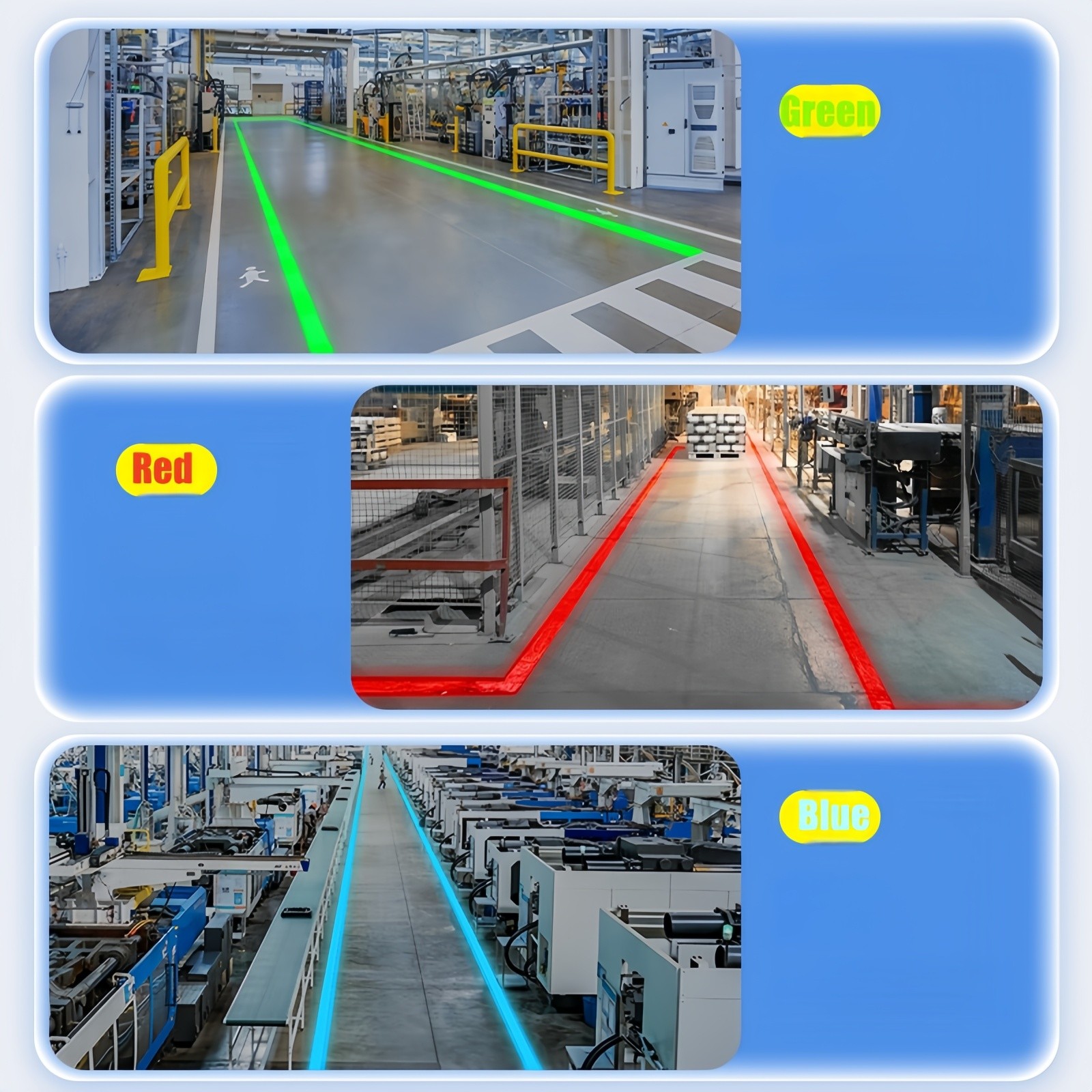 Industrial Safety Warning Straight Line Laser Light LED Linear Laser Projector