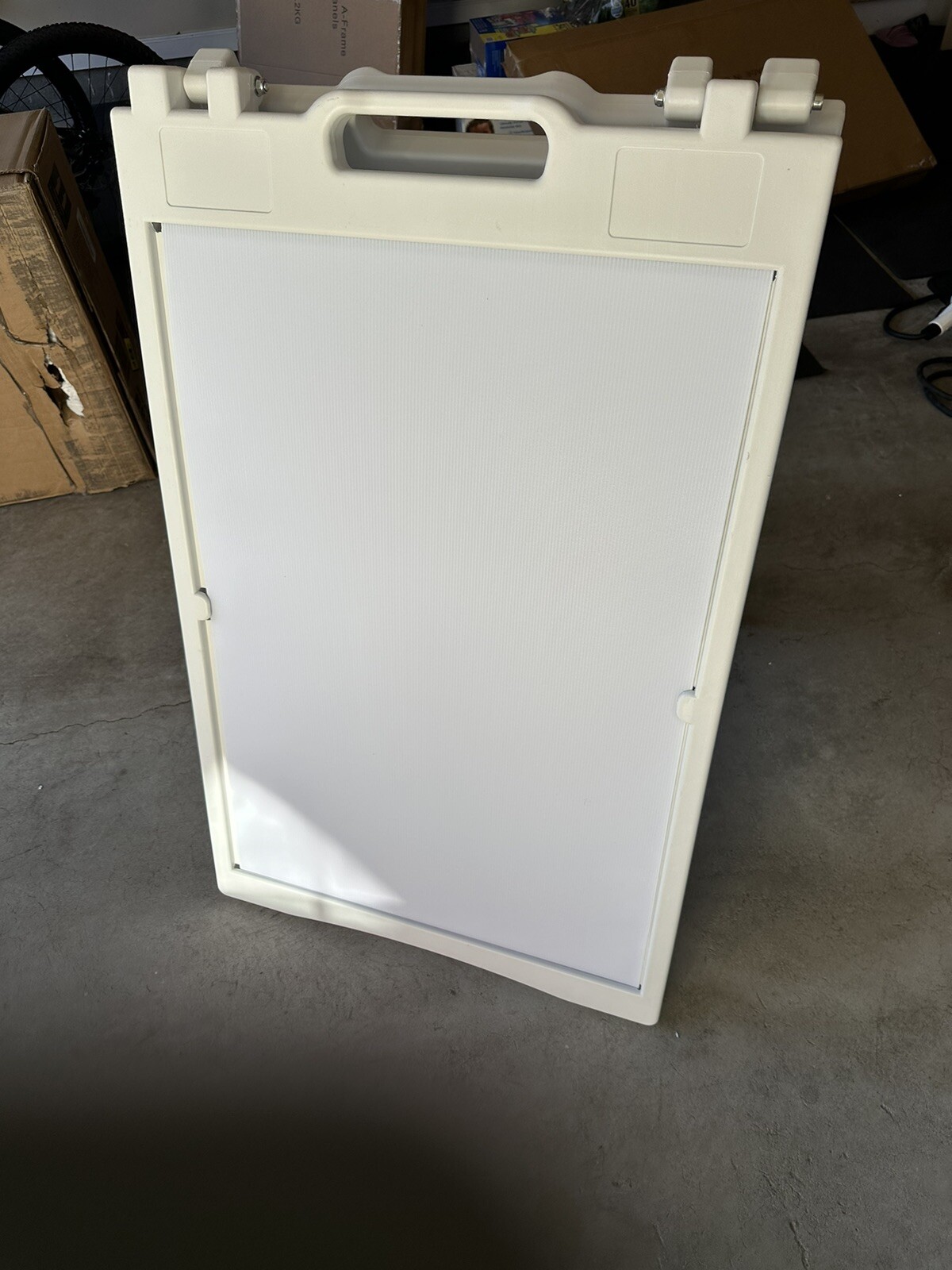 A-frame 24×36 Now Hiring Sidewalk Sign Sandwich Board Deluxe Signicade Quality