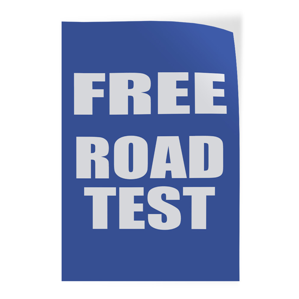 Door Decals Vertical Vinyl Stickers Multiple Sizes Free Road Test Business Vinyl