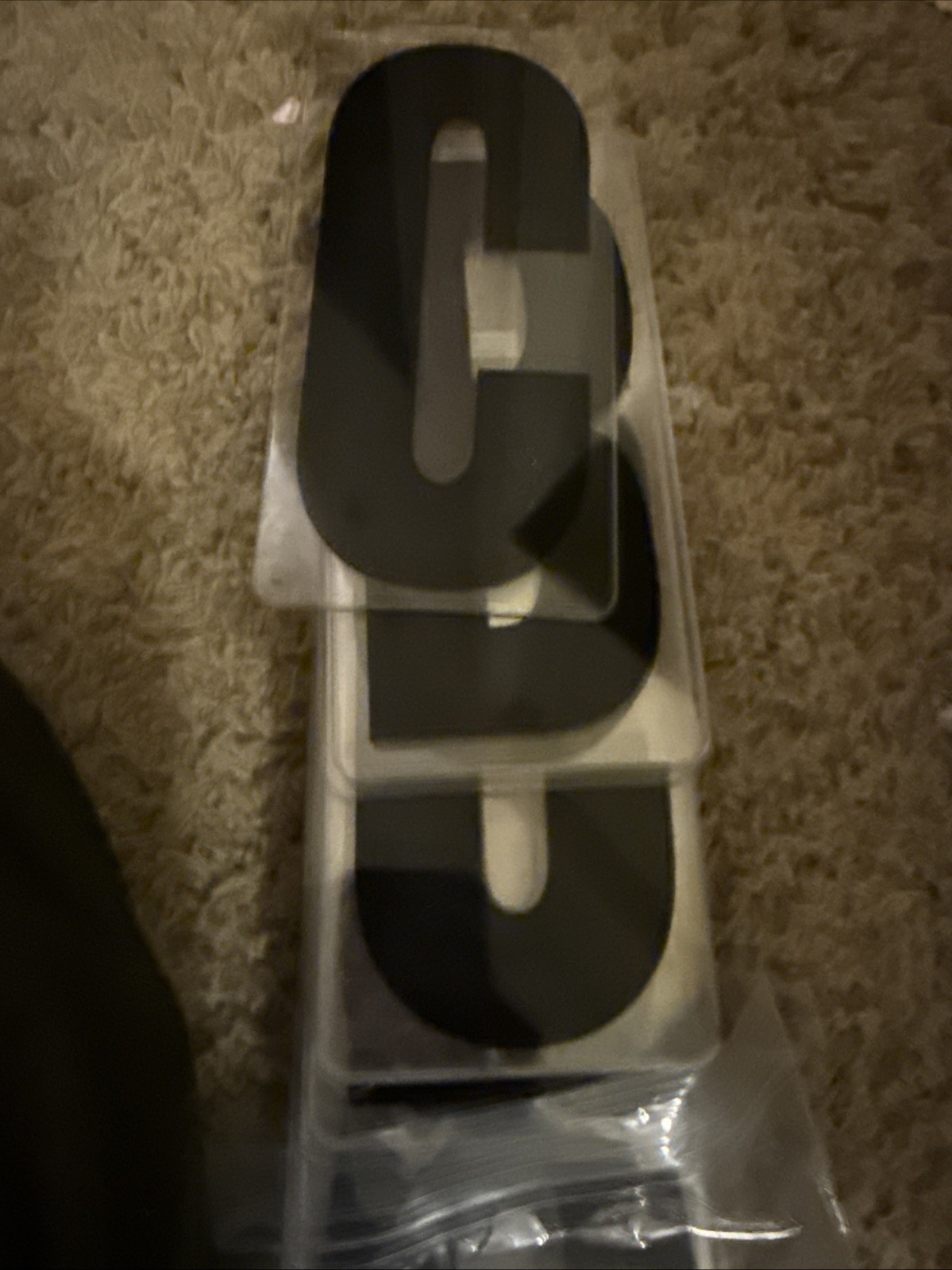 Lot of 270 Gemini Outdoor Clear Black Marquee Sign 6″ Letters Numbers Symbols