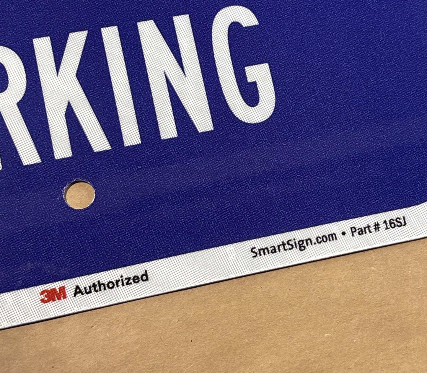 12” x 18” Handicap Parking Sign Reflective Aluminum 3M SmartSign New