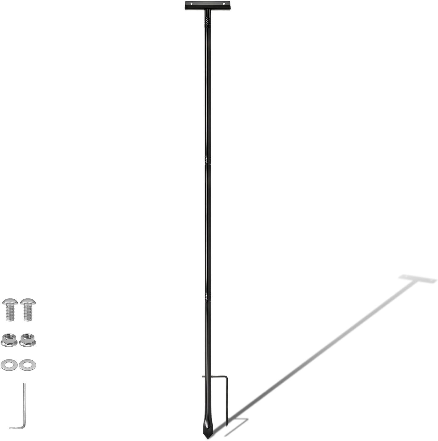 Heavy Duty Metal Stake – 1 Pack – 51 Inches Long Metal Sign Posts for Yard
