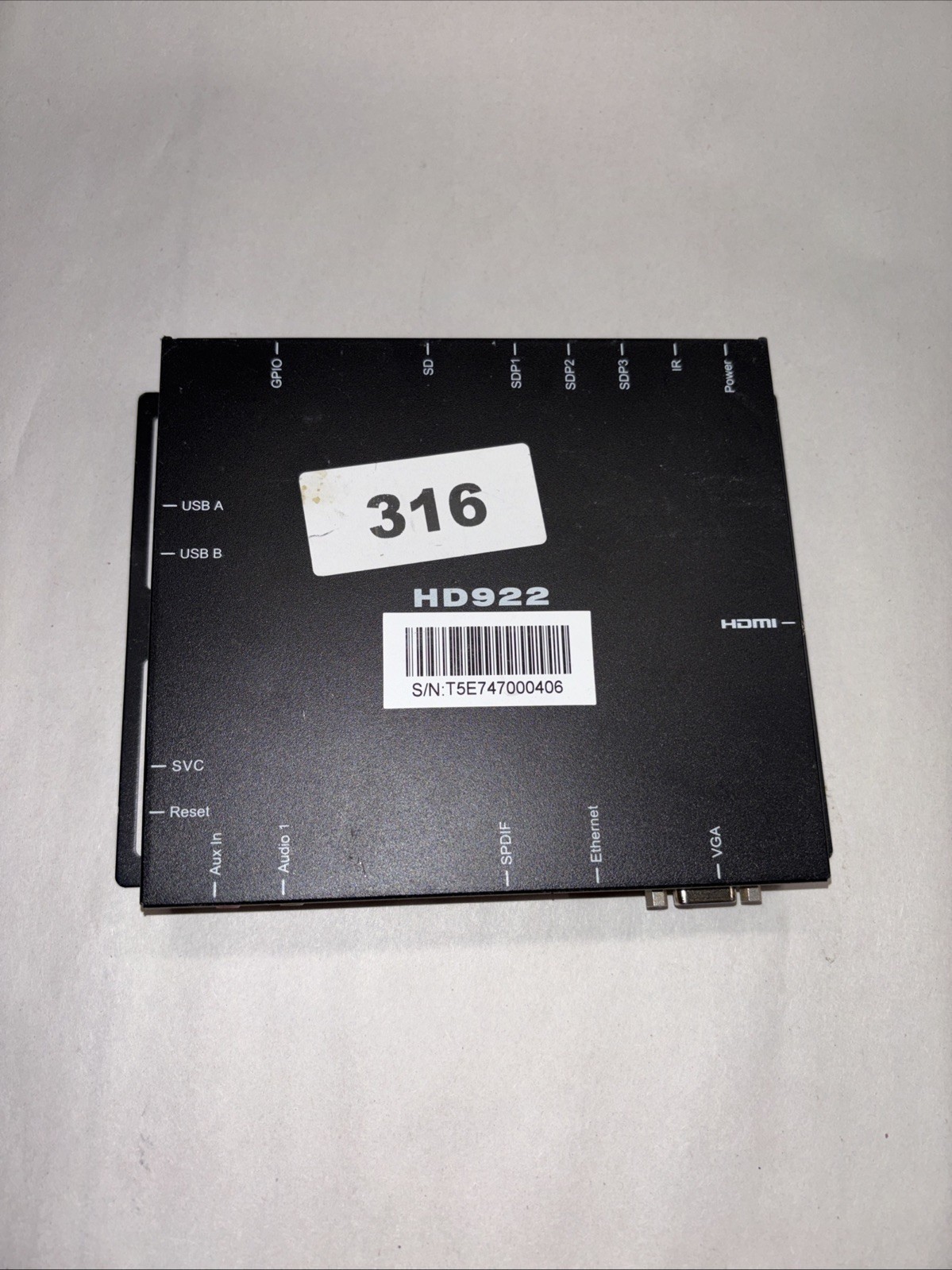 BrightSign HD922 Digital Signage Network Interactive Media Player
