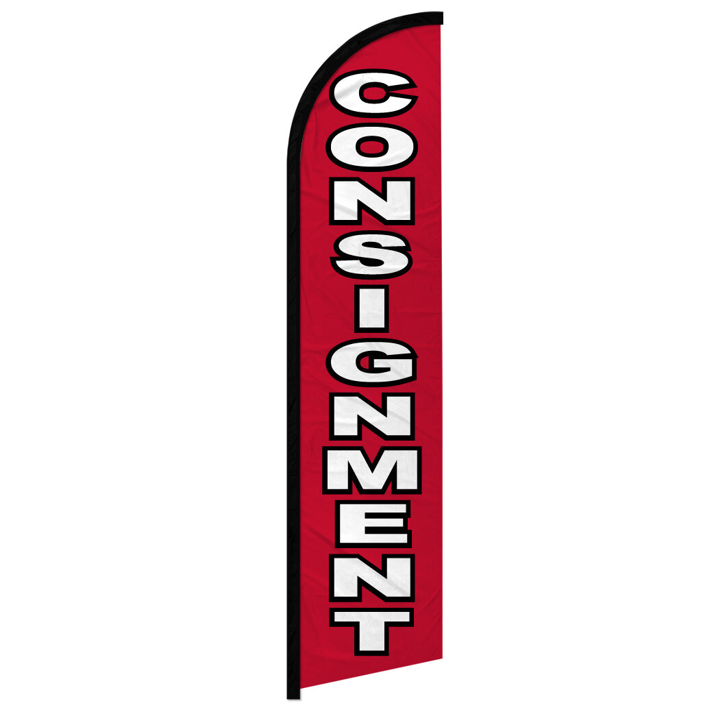 Consignment Windless Advertising Swooper Flag