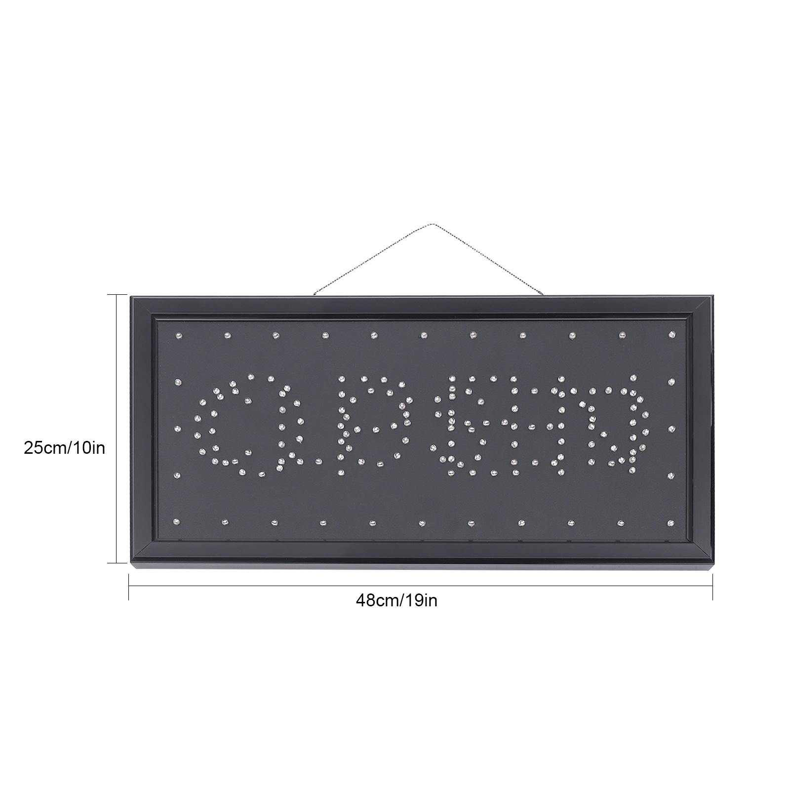OPEN & CLOSED Sign Neon Sign LED Open Sign Store Sign Window Sign for Store Shop