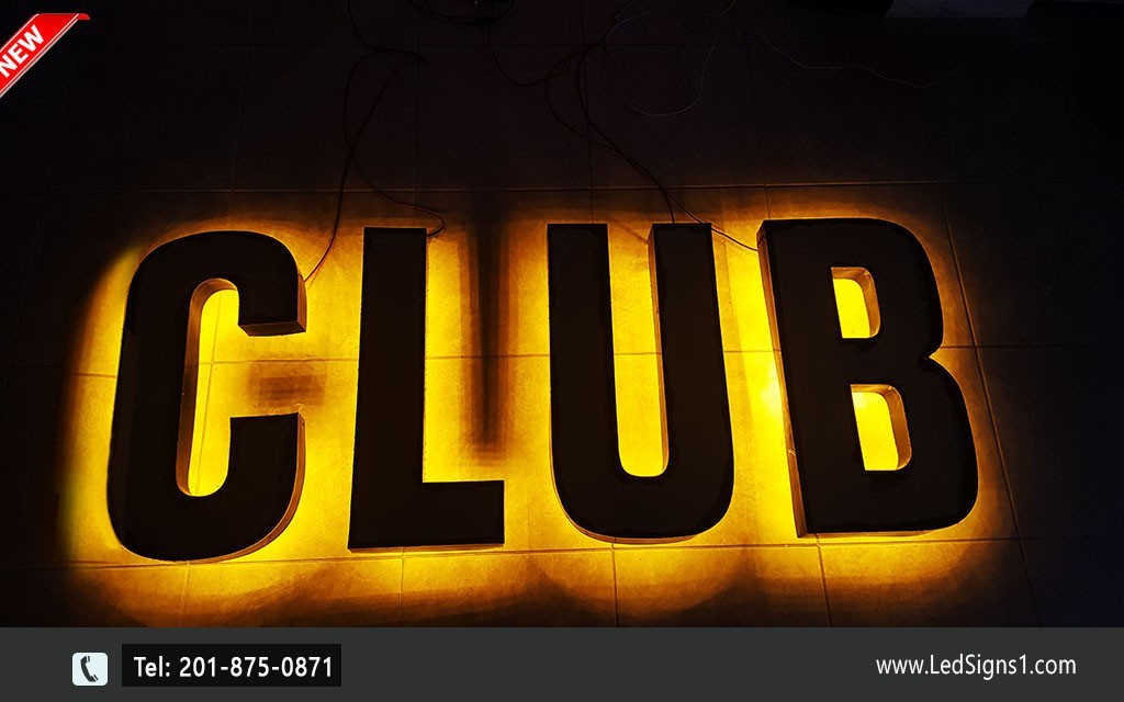 Custom made Slim Letters Led Back-Lit 16 Inches ( Read Description )