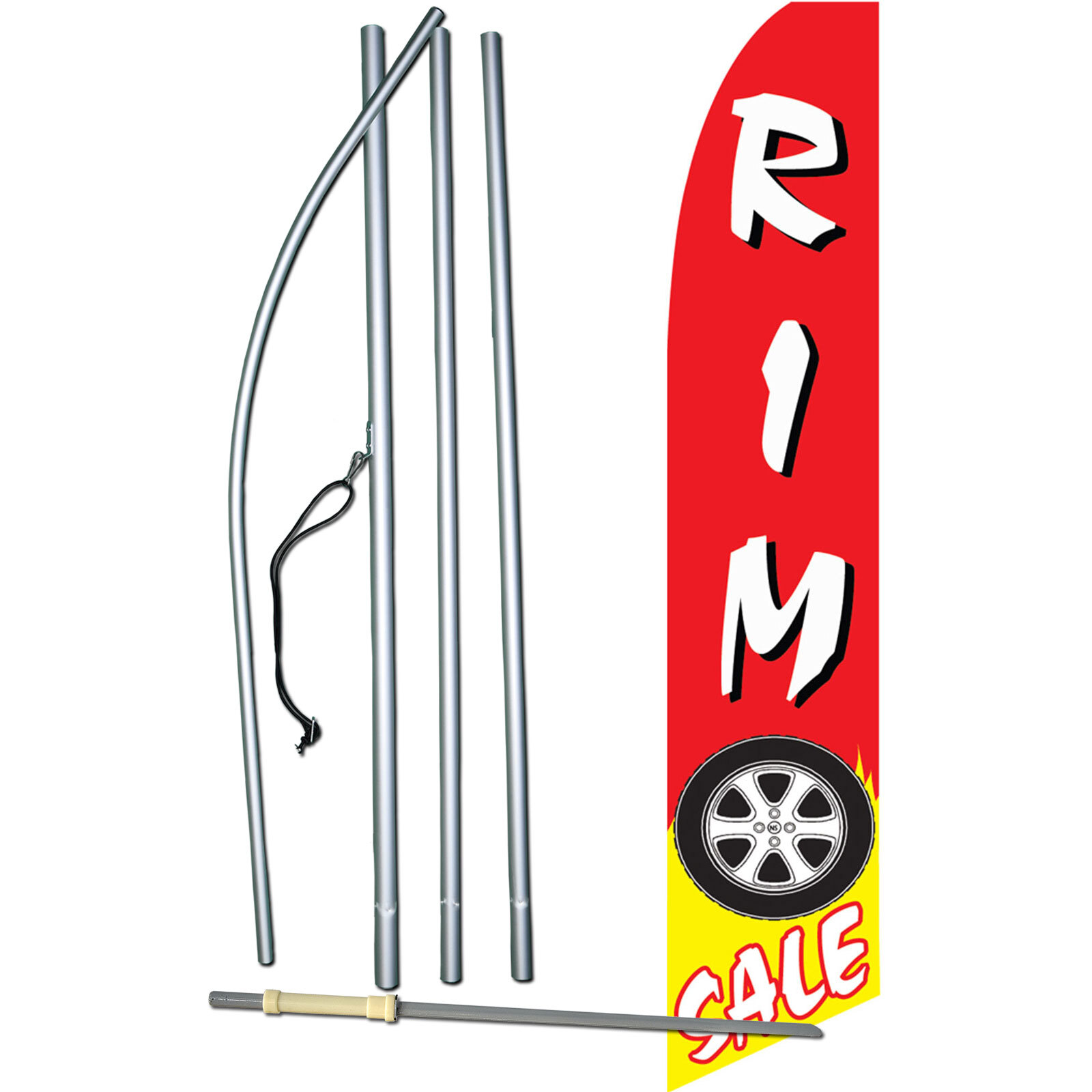 Rims Complete Swooper Flag Bundle