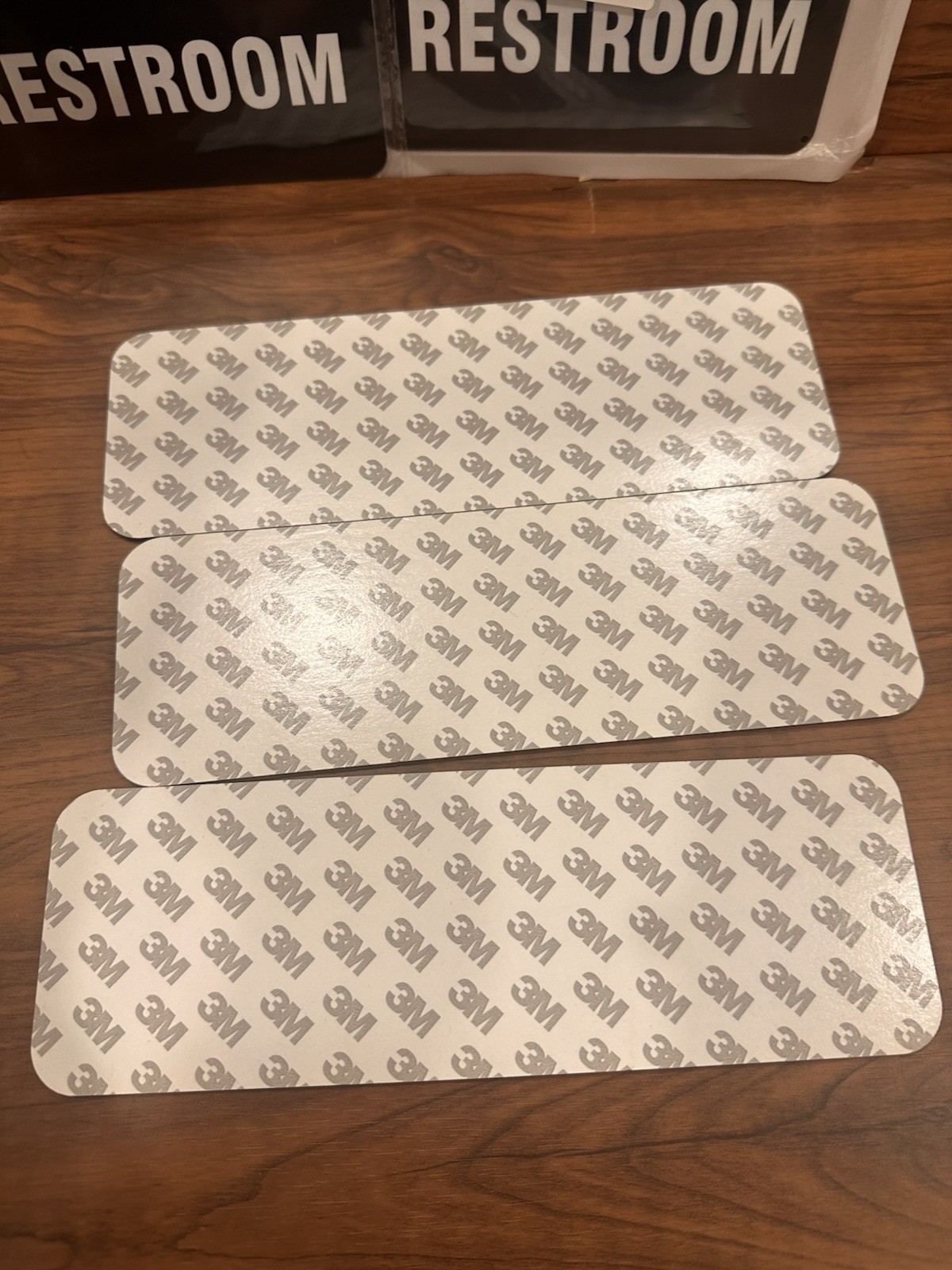 (2) Unisex Male Female Restroom Sign Handicap 6×9 & (3) Employees Only Sign 3×9”