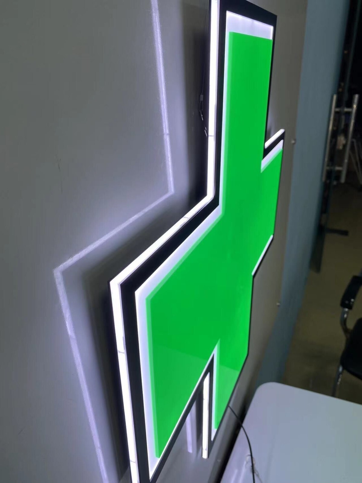 24″ Green Cross LED Window Sign | Pharmacy | CBD | Dispensary Business Sign