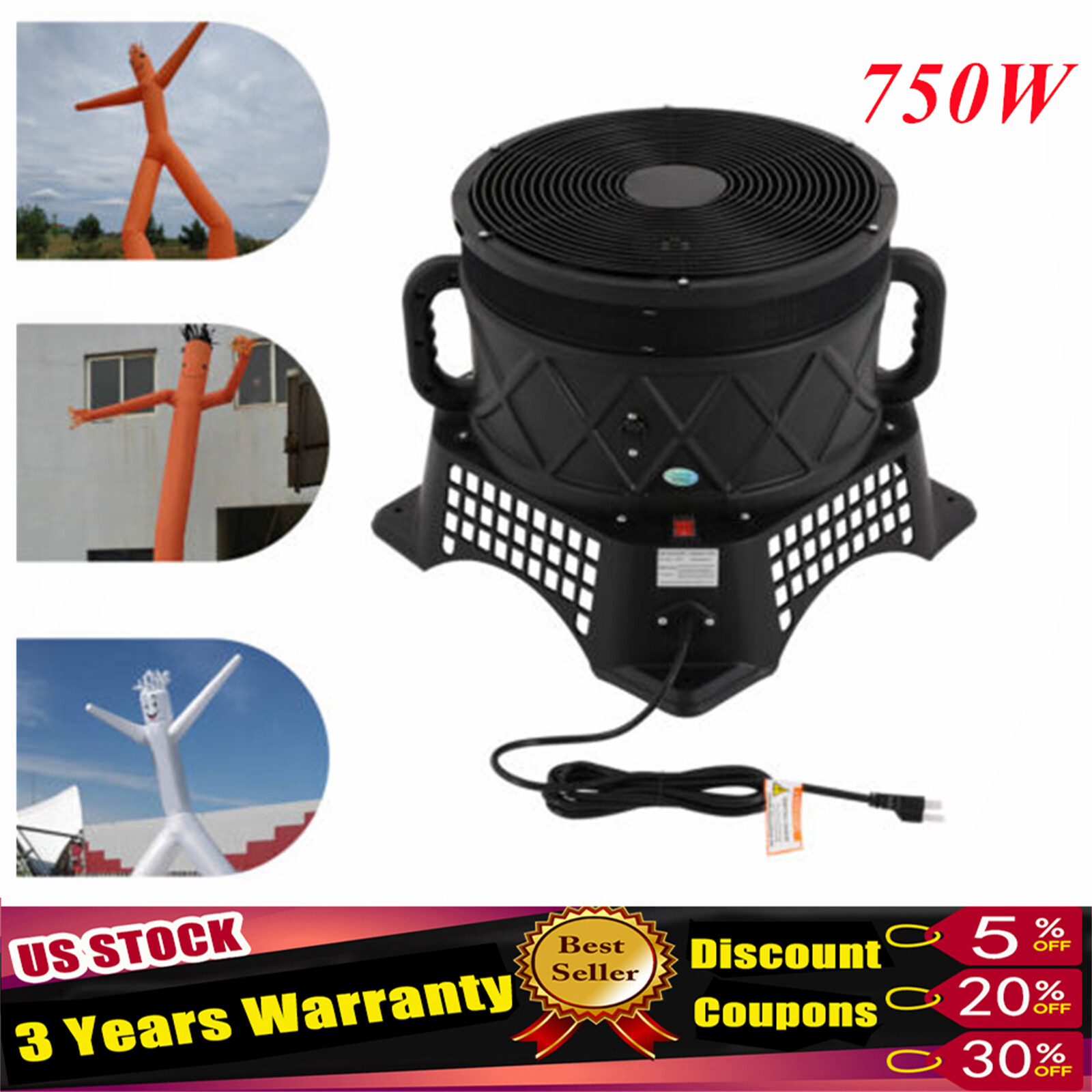 Blower Fan, Air Blower Fan, Blower for Inflatable Waving Puppet