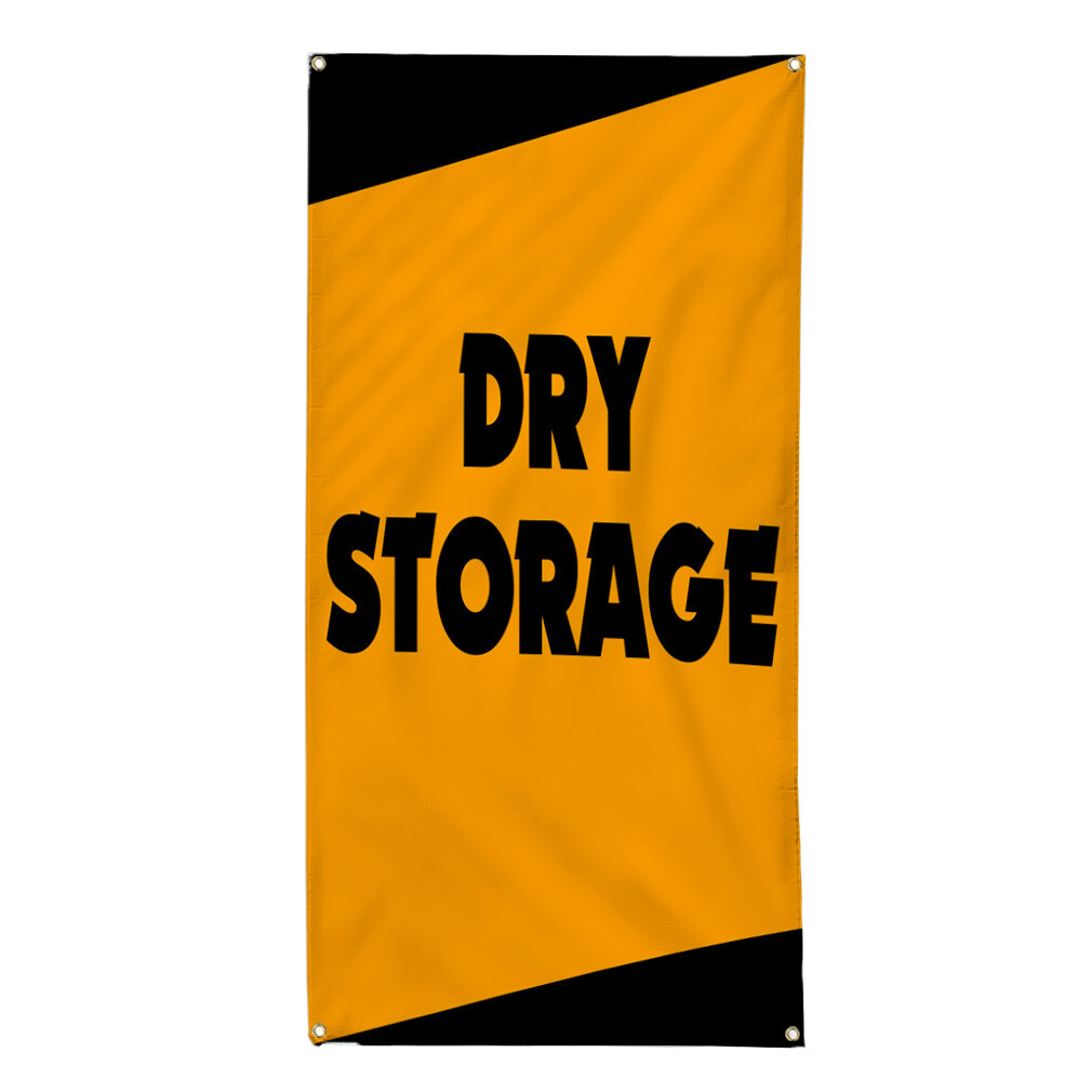 Vertical Vinyl Banner Multiple Sizes Dry Storage Business Business Outdoor