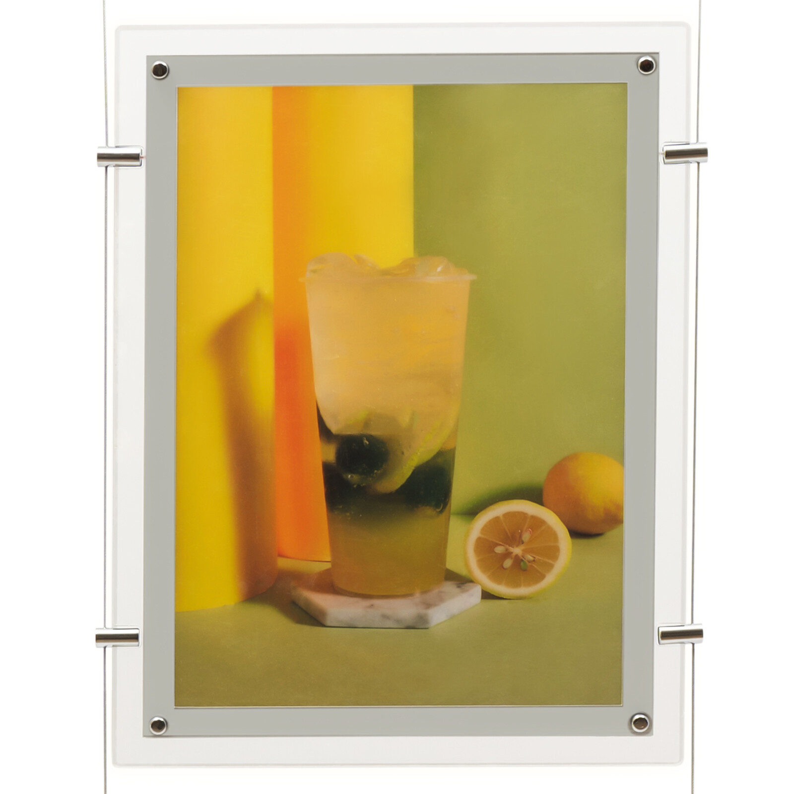 3PCs Led Backlit Picture Frame Display Sign Holder A3 Real Estate Window Hanging