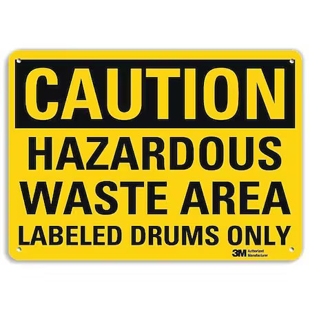Lyle U4-1378-Ra_10X7 Safety Sign, 7 In Height, 10 In Width, Aluminum, Vertical