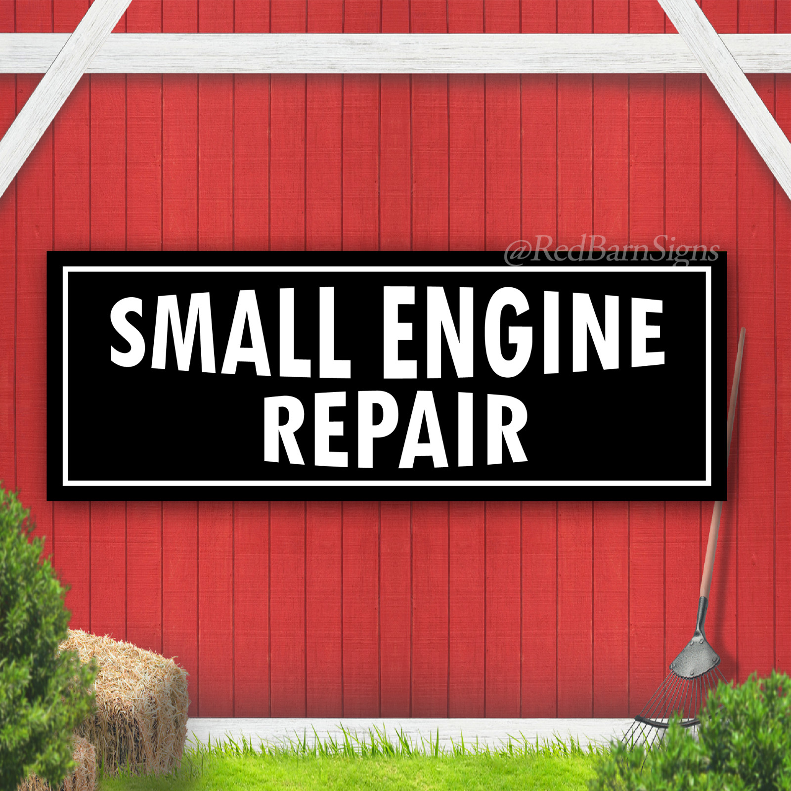 Small Engine Repair Indoor Outdoor Vinyl Banner Design